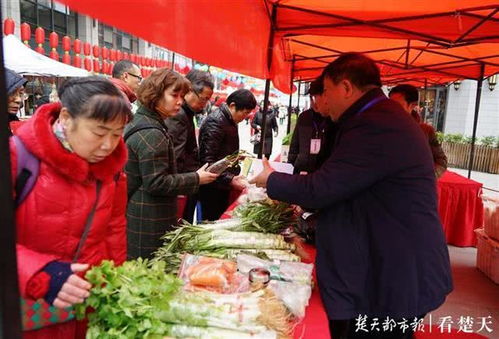 武昌辦 集市 精準(zhǔn)幫扶新洲農(nóng)民,2小時兜售10萬余元農(nóng)副特產(chǎn)